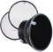 Benkeg 7/ 180mm Elinchrom Mount Standard Reflektor Diffusor Shade Lampe Schirm mit 10 ° 30 ° 50 ° Wabengitter für Elinchrom Mount Studio Strobe Blitzlicht Speedlite Portrait und kommerzielle