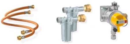 GOK Caramatic ProTwo-Set 50 mbar Ausführung Komplett-Set mit automatischen Umschaltventil, 2x Schlauch, 2x Filter