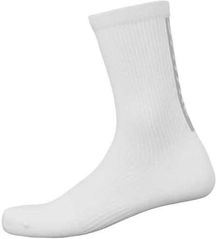 SHIMANO Unisex S-Phyre Flash Socken, White, 41-44