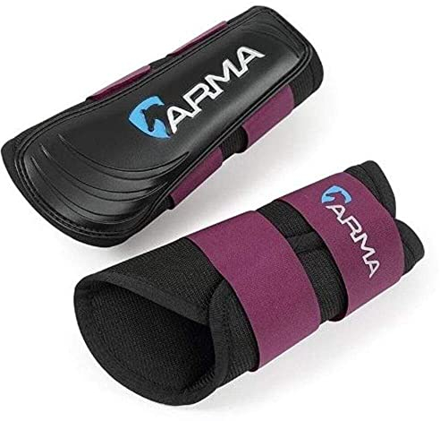 ARMA - Putzstiefel für Pferde (Cob breit) (Pflaume), dunkelviolett, Cob large