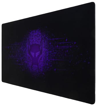 BEASTCOM Hero X2000P Gaming Mousepad Purple -XL Mauspad (900x400mm) rutschfeste Gummibasis, Leichtes Gleiten, Umweltfreundliche Materialien, Nahtlose Kanten - Schreibtischunterlage