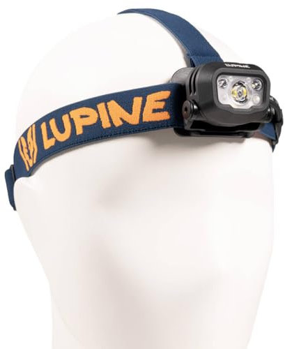 Lupine Penta Pro 1400 Lm 5700k - Stirnlampe mit 3,1Ah Hardcase Akku Blau-Orange