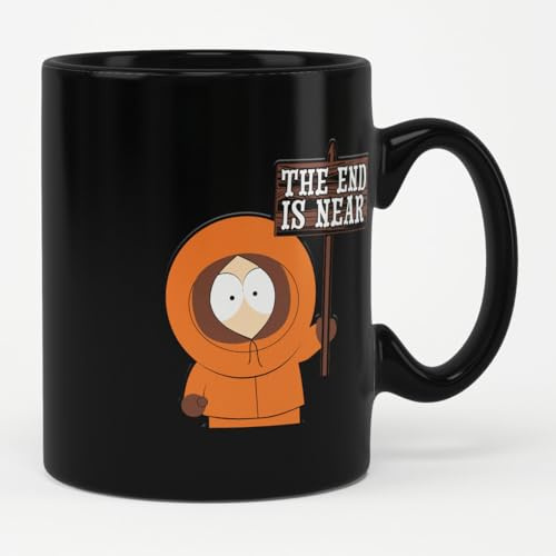 South Park Officiellement Sous Licence Kenny The End Is Near Tasse à Café, Mug (Noir)