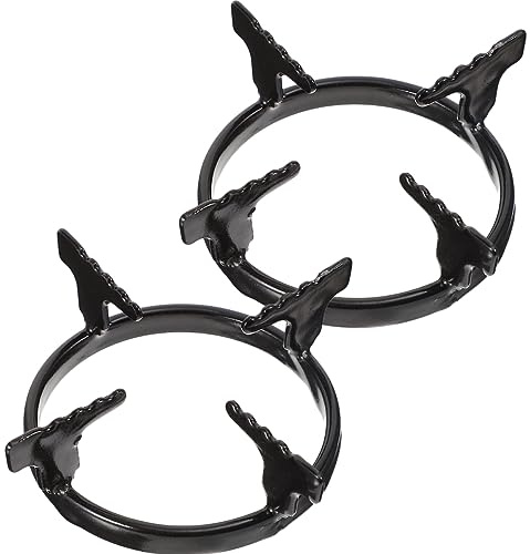 Operitacx 2pcs Thickened Stove Rack Pot Stand for Gas Burner Home Use Coffee Pot Stand Stove Top Coffee Bar Accessories