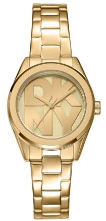 DKNY Quarzuhr Logo Watch Set Quarz 5 ATM