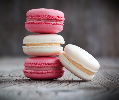 WENKO Crédence cuisine verre Macarons 60x50 cm | Crédence verre trempé décorative anti-éclaboussure pour protection murale | Facile à nettoyer et à installer | Verre 4 mm couleur multicolore