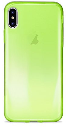 Puro IPCX03NUDEGRN Schutzhülle für Apple iPhone X Grün