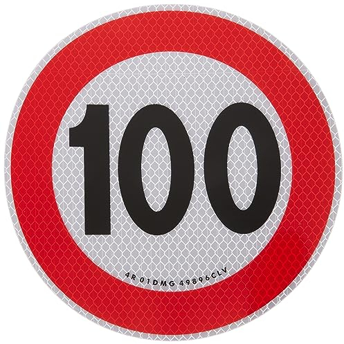 4R Quattroerre.it 1545/100 Selbstklebende Geschwindigkeitsbegrenzung 100 km/h, EU genehmigt