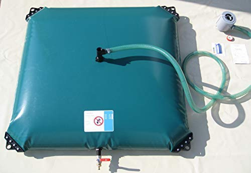 EDENEA Regentonne, weich, 500 l, mit Auffangbehälter