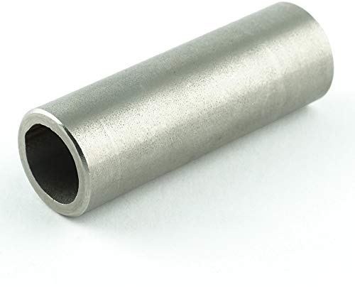 Eisenwaren2000 | Distanzhülse aus Edelstahl Rohr geschweißt - Ø innen: 9 mm; Ø außen: 12 mm; Länge: 20 mm - (2 Stück) Abstandshalter - Distanzhalter- VA Abstandshülse - rostfrei
