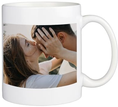 ORWO Fototasse | 325 ml Keramik-Tasse mit Foto personalisiert | individuell selbst gestalten | Bedruckung: handmade in Germany | weiß, spülmaschinenfest (Foto, Klassisch)