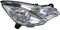 Halogen Scheinwerfer Hauptscheinwerfer Frontscheinwerfer links H7/H1 chrom für Model C3 II SC_