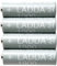 Ikea LADDA Wiederaufladbare Batterien, AA, HR6, 1,2 V, 1900 mAh, Grau, 4 Stück