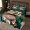 Kinder Niedliche Faultier Steppdecke Karikatur Tier Bettüberwurf Für Jungen Lustige Faule Faultiere Tropische Bl?tter Blumendruck Tagesdecke 170x210cm Wohndecke Natur Thema Raumdekoration