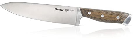 Metaltex Heritage Kochmesser Heritage Line mit Holzgriff und Klinge 20,5 cm