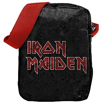 Rocksax Iron Maiden Crossbody Bag - Logo