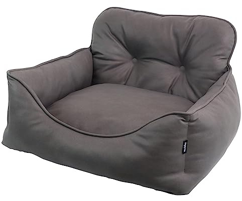 Nobby 61931 Komfortbett eckig ENOCK dunkelgrau L x B x h: 75 x 70 x 22/38 cm