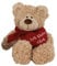 Teddybär Beige mit Herz Ich Liebe Dich Plüschtier Kuscheltier Teddy Bär