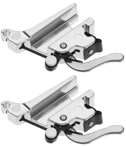 The Lord of the Tools 2pcs Adaptateur de Support de Pied-de-biche à Tige Haute Compatible avec Brother Compatible avec Babylock Compatible avec Juki Compatible avec Singer à Tige Haute Machine