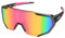 X-TIGER Polarisiert Fahrradbrille Herren Damen Sportbrille Sport Sonnenbrille TR90 Radfahren MTB UV400