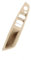 PONNYC Innen Handgriff Griffverkleidung Für B&MW F10 F11 5 Series 2010-2017 Innentürgriff Armlehnenplatte Ohne Spiegelklappknopf LHD RHD Innen Türgriff (Color : LHD Beige)