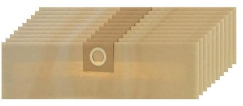 SPARES2GO Paper Dust Bags compatible with Wessex 18L 20L 15892 34501 Wet & Dry Vacuum Cleaner (Pack of 10 + Fresheners)
