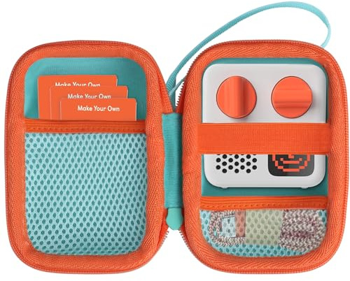 Lebakort Hart Schutz Hülle Etui für Yoto Mini (4th Gen) Audio Lautsprecher | Mini Player Bildschirmfreier Lautsprecher Tragetasche, Hartschalen-Schutz, Robuster Tragegriff, Weiches Innenfutter