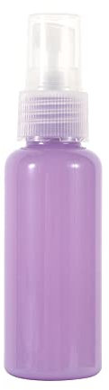 Flacons vaporisateurs portables de couleur bonbon, 50 ml, rechargeables, pour cosmétiques, voyage (violet)