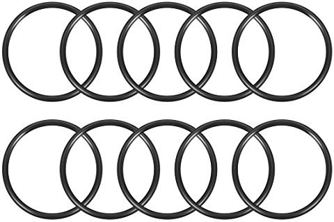 sourcing map Packung mit 10 Nitrilkgummi O-Ringe 75mm OD 65mm ID 5mm Breit Dichtung