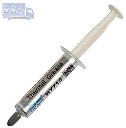 Halnziye 10 x Pâte Thermique pour CPU HY710 5 g Argent 3.17 W/m-k Thermal Grease 10 x