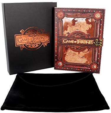 Nemesis Now Seven Kingdoms Game of Thrones Tagebuch, 28 cm, braun