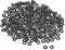 sourcing map Arandelas Planas De Nylon Para Tornillo M3 7mm De Diámetro Exterior 1mm De Grosor 300Pcs