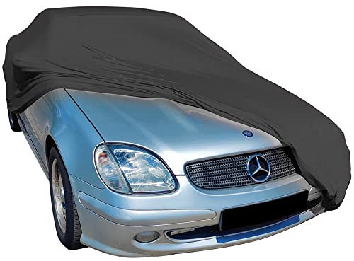 AUTOABDECKUNG SCHWARZ Mercedes-Benz SLK-Class (R170) SCHUTZHÜLLE ABDECKPLANE