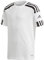 adidas Jungen Squadra 21 Jersey, White / Black, 7-8 Years
