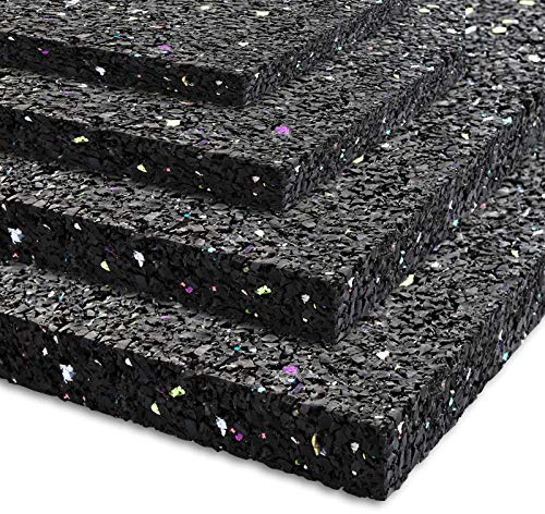 Floordirekt Anti-vibration mat, non-slip mat in 4 thicknesses and many sizes, suitable for damp rooms, tear-resistant, non-slip and cushioning, universal use (125 x 100 x 0.5 cm)