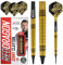 RED DRAGON Jonny Clayton Gold 18 Gram Softip Professional Tungsten Dartpfeile Set mit Flights and Schäfte (Stems)