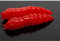Libra Lures Kukolka 4,2cm Käse Red 021 zum auftreibenden Angeln Forellenangeln, 10 Stück