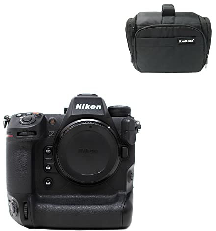 KamKorda Camera Bag + Z9 Mirrorless Digital Camera Body Only, EXPEED 7 Image Processor, Up to 20 fps Raw, 30 fps JPEG Shooting + 2 Year Warranty