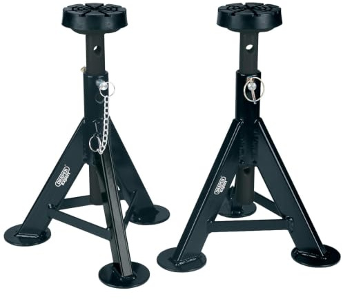 Draper Tools Expert Axle Stands (Pair) Black