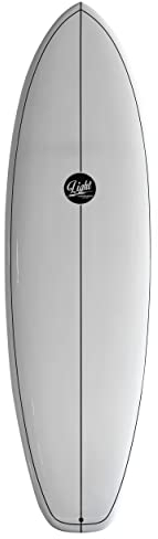 Light Surfboard Hybrid Plus White - Epoxy - Future