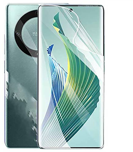 Stejnhge [2 Piezas] 2 Protector de Pantalla Hidrogel para Honor Magic 5 Lite 5G / Honor X9a (6.67), [HD] Películas de Hidrogel Flexible de TPU [NO Vidrio]