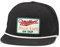 AMERICAN NEEDLE Miller High Life Beer Wyatt Adjustable Snapback Trucker Baseball Hat (23014A-MHL-BLK) Schwarz, Schwarz, Einheitsgröße