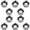 Masterpart 10 x Universal 3/4 Inch Washing Machine Tap Blanking Cap Nuts & Washers