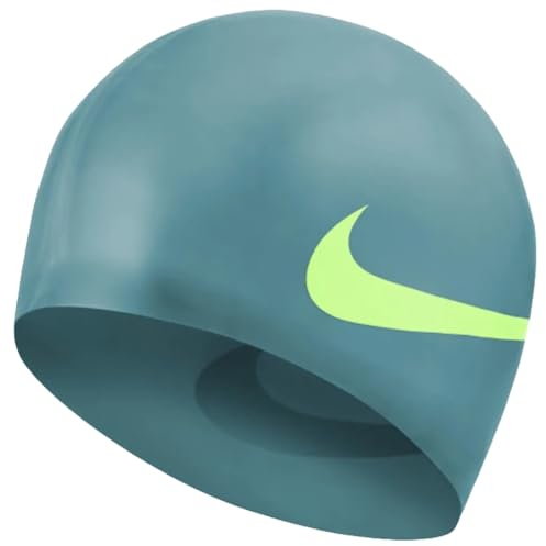 Nike Big Swoosh NESS8163 448 Swimming Cap Cuffia da nuoto, Adulti Unisex, Multicolore (Multicolore), Taglia unica