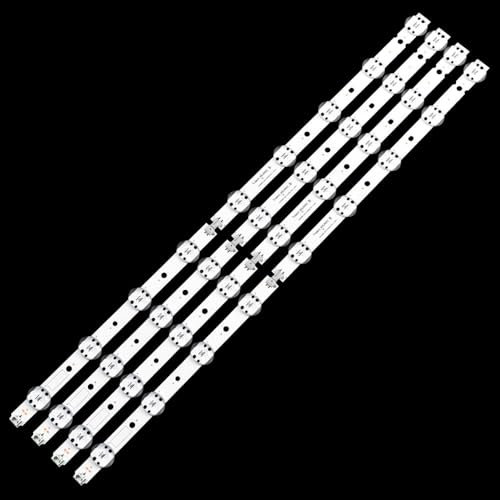 SeiZed Retroiluminación LED for TV, 4 Uds., for LG 65 pulgadas SSC_65UK63_9LED_SVL650AS48A95_REV 65UK6300 65UK6400 65UK6470PLC 65UK6400PLF 65UK6300P