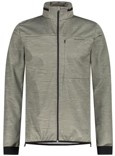 SHIMANO Winterjacke Furano Warm - Grün, Größe M
