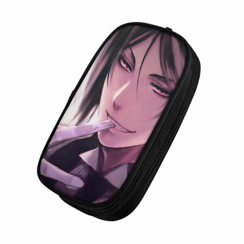 Otsyunc Fickxkqo Federmäppchen Große Kapazität Federtaschen [Design-0463] Mäppchen mit Reißverschluss Make-up Tasche