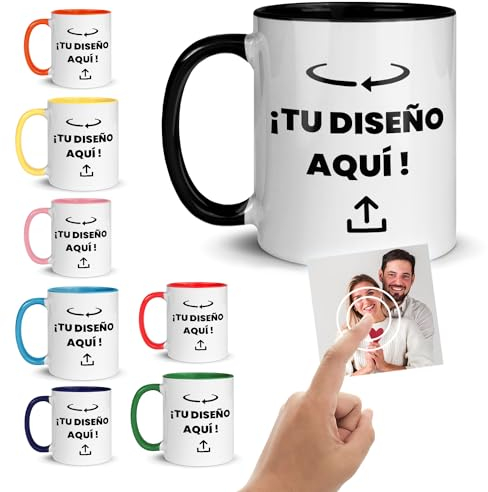 Anak Anak Tazas personalizadas con foto y texto | Regalos personalizados | Taza personalizada | Regalo personalizado | Regalos personalizados para mujer | Taza color