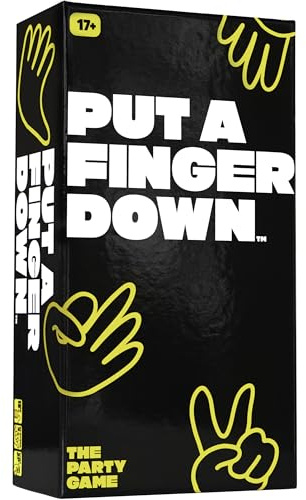 Hunch Games Put A Finger Down - The Viral Party Game That Will Have Everyone Talking - Funny Adult Card Game & Icebreaker Ideas, Game Nights, & Big or Small Groups, 400 Cards for 2+ Players