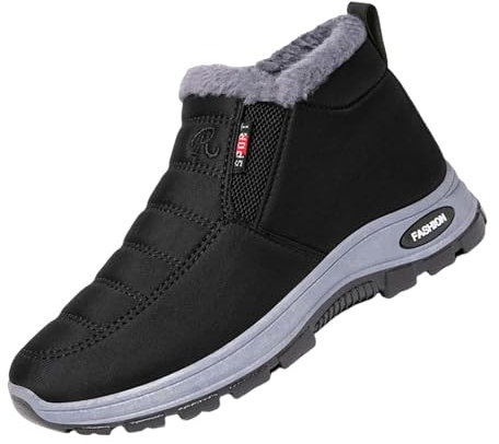 Generico Scarponcini Donna Invernali Offerta Casual, Scarpe da Trekking Donna Bassi Scarponcino Peluche Caviglia Stivaletti All'aperto Doposci Scarpe Donna Invernali Comoda da Camminata